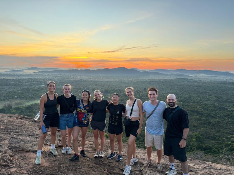 Sunrise hike crew